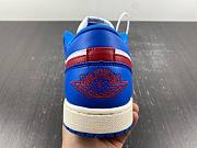 Air Jordan 1 Low Sport Blue Gym Red DC0774-416 - 3