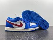 Air Jordan 1 Low Sport Blue Gym Red DC0774-416 - 4