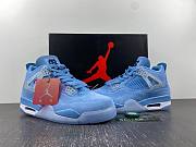 Air Jordan 4 Retro UNC 2019 PE Sky Blue AJ4-1032070 - 3