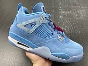 Air Jordan 4 Retro UNC 2019 PE Sky Blue AJ4-1032070 - 6