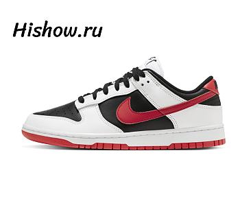 Nike Dunk Low Retro White Black University Red FD9762-061
