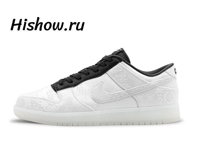 Nike Dunk Low CLOT Fragment White FN0315-110 - 1