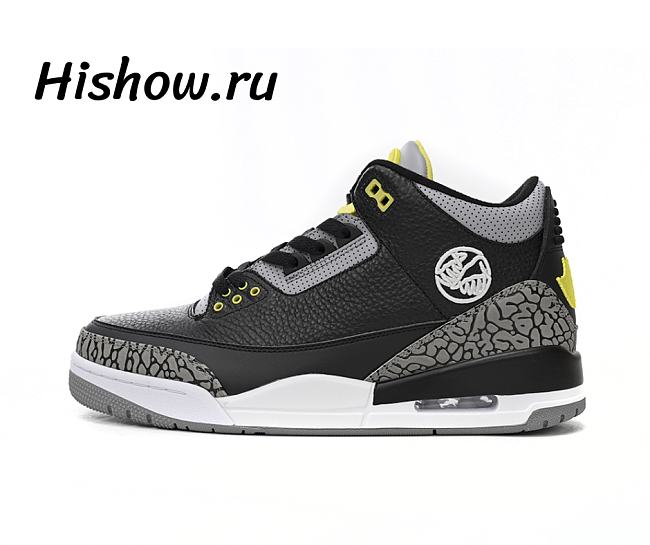 Air Jordan 3 Retro Oregon Ducks Pit Crew H011-MNJDLS-5 - 1