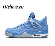 Air Jordan 4 Retro UNC 2019 PE Sky Blue AJ4-1032070 - 1