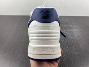 OFF-WHITE Out Of Office OOO 30 MM Low Tops  White Blue - 6
