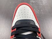 OFF-WHITE Out Of Office OOO Low Tops Black White Red OMIA189S22LEA0012510 - 5