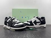 OFF-WHITE Out Of Office OOO Low Tops White Black White OMIA189C99LEA004_1004 - 4