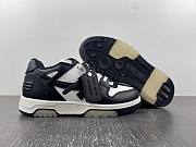 OFF-WHITE Out Of Office OOO Low Tops White Black White OMIA189C99LEA004_1004 - 5