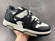 OFF-WHITE Out Of Office OOO Low Tops White Black White OMIA189C99LEA004_1004 - 6