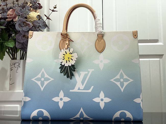 Louis Vuitton OnTheGo GM M57639 POOL BLUE 41x34x19cm - 1