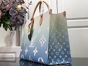 Louis Vuitton OnTheGo GM M57639 POOL BLUE 41x34x19cm - 3