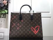 Louis Vuitton OnTheGo MM M45039 SIGNATURE 34x26x15cm - 4
