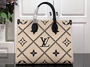 Louis Vuitton OnTheGo MM M46016 BEIGE 35x27x14cm - 1