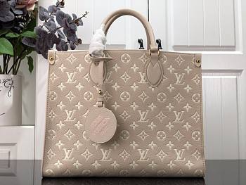 Louis Vuitton OnTheGo MM M46060 LIGHT PINK 35x27x14cm