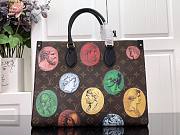 Louis Vuitton OnTheGo MM M59245 Faces Print 35x27x14cm - 1