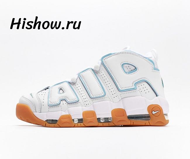 Nike Air More Uptempo White Aqua Gum 415082-107 - 1