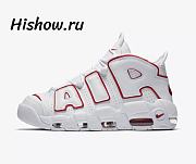 Nike Air More Uptempo White Varsity Red Outline  921948-102 - 1