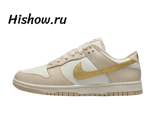 Nike Dunk Low Phantom Metallic Gold DX5930-001 - 1