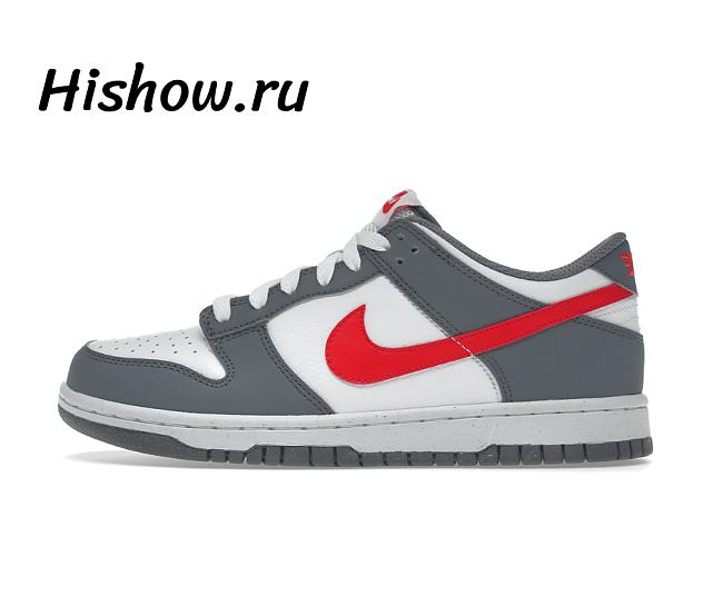 Nike Dunk Low Next Nature Smoke Grey Light Crimson FB8038-001 - 1
