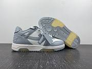 OFF-WHITE Out Of Office OOO Low Tops Grey White OMIA189S22LEA0010109 - 6