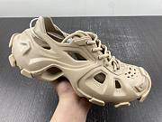 Balenciaga Mold Closed Rubber Taupe 702416 W3CE5 9300 - 5