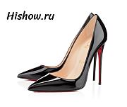 Christian Louboutin So Kate Pumps Patent Calf Leather Black 120 mm  - 1