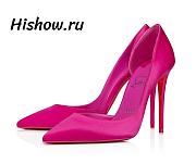 Christian Louboutin Iriza Pumps Crepe satin Bolerose 100 mm - 1