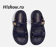 Dioract Sandal Deep Blue Lambskin KCQ547LAB_S68B - 1