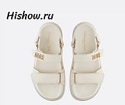 Dioract Sandal Deep White Lambskin KCQ547LAB_S03W - 1