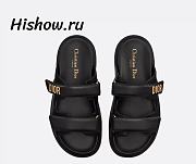 Dior Dioract Slide Black Lambskin KCQ718LAB_S900 - 1