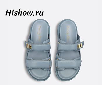 Dioract Slide Horizon Blue Lambskin KCQ718LAB_S18N
