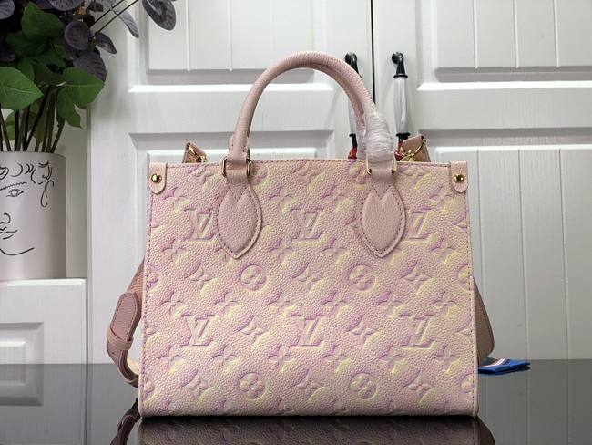 Louis Vuitton OnTheGo Pink PM M46168 25x19x11.5cm - 1