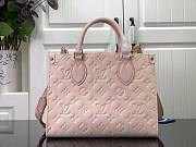 Louis Vuitton OnTheGo Pink PM M46168 25x19x11.5cm - 1