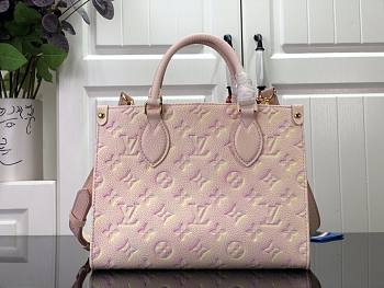 Louis Vuitton OnTheGo Pink PM M46168 25x19x11.5cm