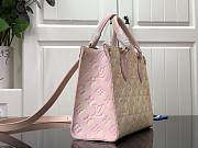 Louis Vuitton OnTheGo Pink PM M46168 25x19x11.5cm - 6