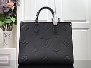 Louis Vuitton OnTheGo PM M45595 BLACK 35x28x15cm - 1