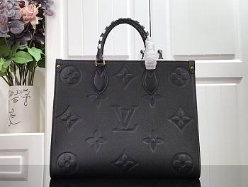 Louis Vuitton OnTheGo PM M45595 BLACK 35x28x15cm