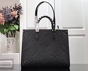 Louis Vuitton OnTheGo PM M45595 BLACK 35x28x15cm - 5