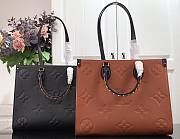 Louis Vuitton OnTheGo PM M45595 BLACK 35x28x15cm - 6