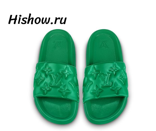 Louis Vuitton Waterfront Mule Green 1AA5OH - 1