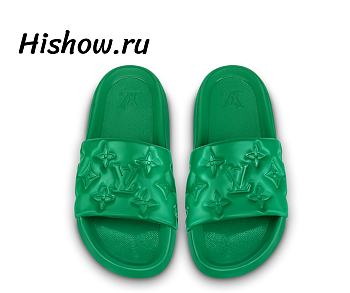 Louis Vuitton Waterfront Mule Green 1AA5OH