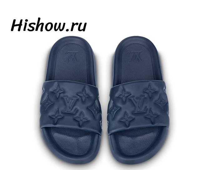 Louis Vuitton Waterfront Mule Marine 1ABMX4 - 1