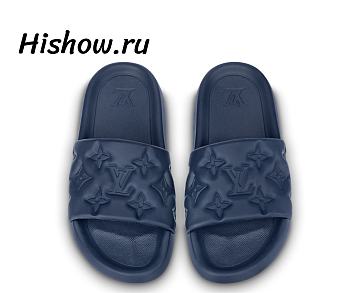 Louis Vuitton Waterfront Mule Marine 1ABMX4