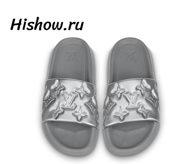 Louis Vuitton Waterfront Mule Silver 1AAR7X - 1
