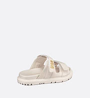 Dioract Slide White Lambskin KCQ718LAB_S03W - 4