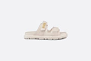 Dioract Slide White Lambskin KCQ718LAB_S03W - 3