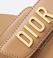 Dioract Slide Deep Beige Lambskin KCQ718LAB_S06T - 5