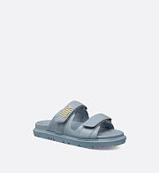 Dioract Slide Horizon Blue Lambskin KCQ718LAB_S18N - 3