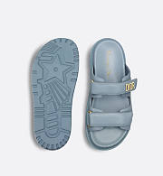 Dioract Slide Horizon Blue Lambskin KCQ718LAB_S18N - 5