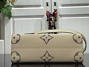 Louis Vuitton OnTheGo PM M45659 BEIGE 25x19x11.5cm - 4